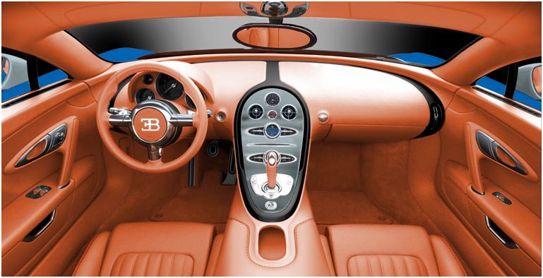 Newmotoring Bugatti Veyron Interior Newmotoring