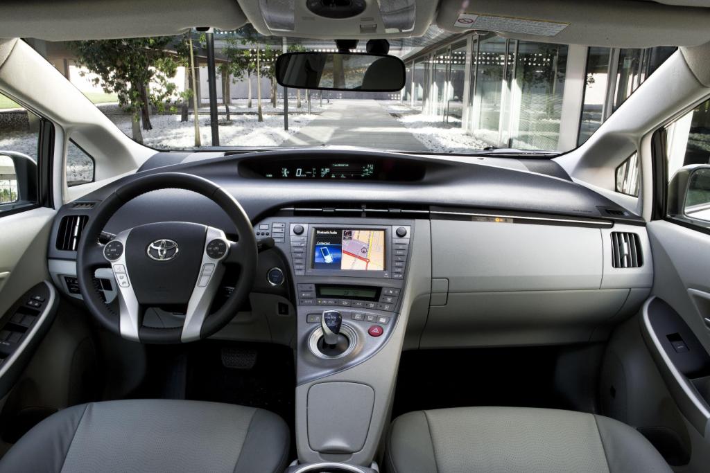 Toyota prius t spirit leather interior