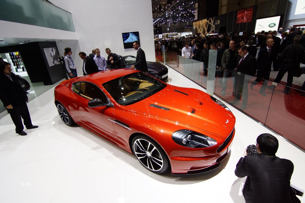 Aston Martin DBS Carbon Edition Geneva 2012 Front