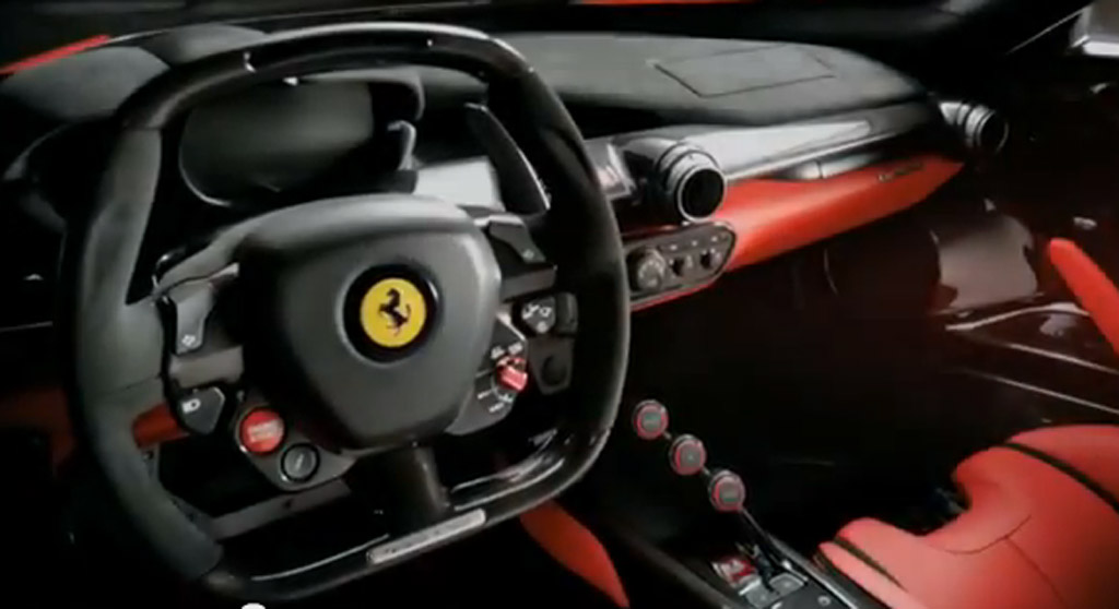 Newmotoring Ferrari Laferrari Interior Newmotoring